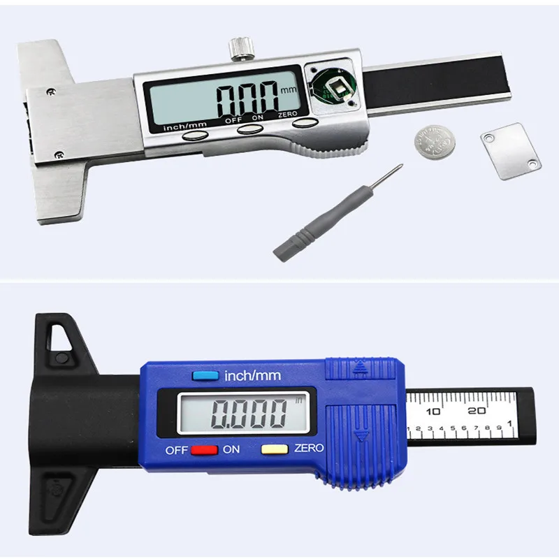Фото Digital Car Tyre Tire Tread Depth Gauge Meter Measurer Tool Thickness Gauges Brake Pad Shoe Monitoring System Инструменты Digital Car Tyre Tire Tread Depth Gauge Meter Measurer Tool Thickness Gauges Brake Pad Shoe Monitoring System Инструменты