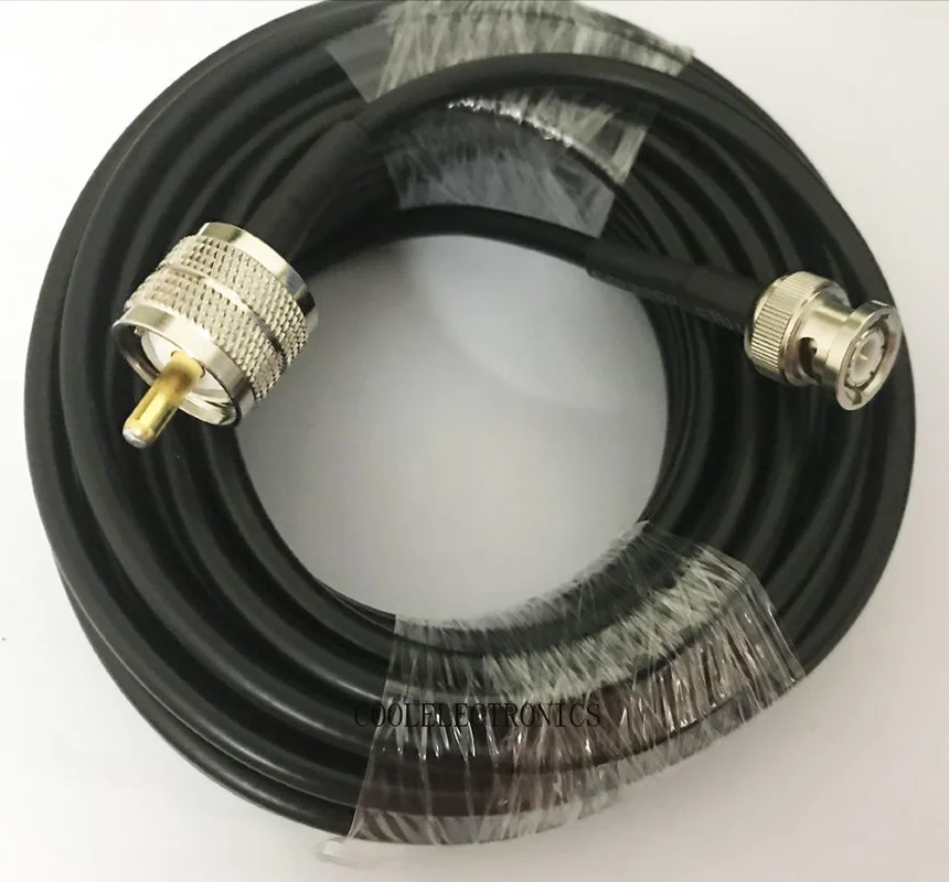 Разъем типа Папа-папа UHF PL259 RG58 коаксиальный кабель 50-3 Wi-Fi 2 м 5 20 | Обустройство дома