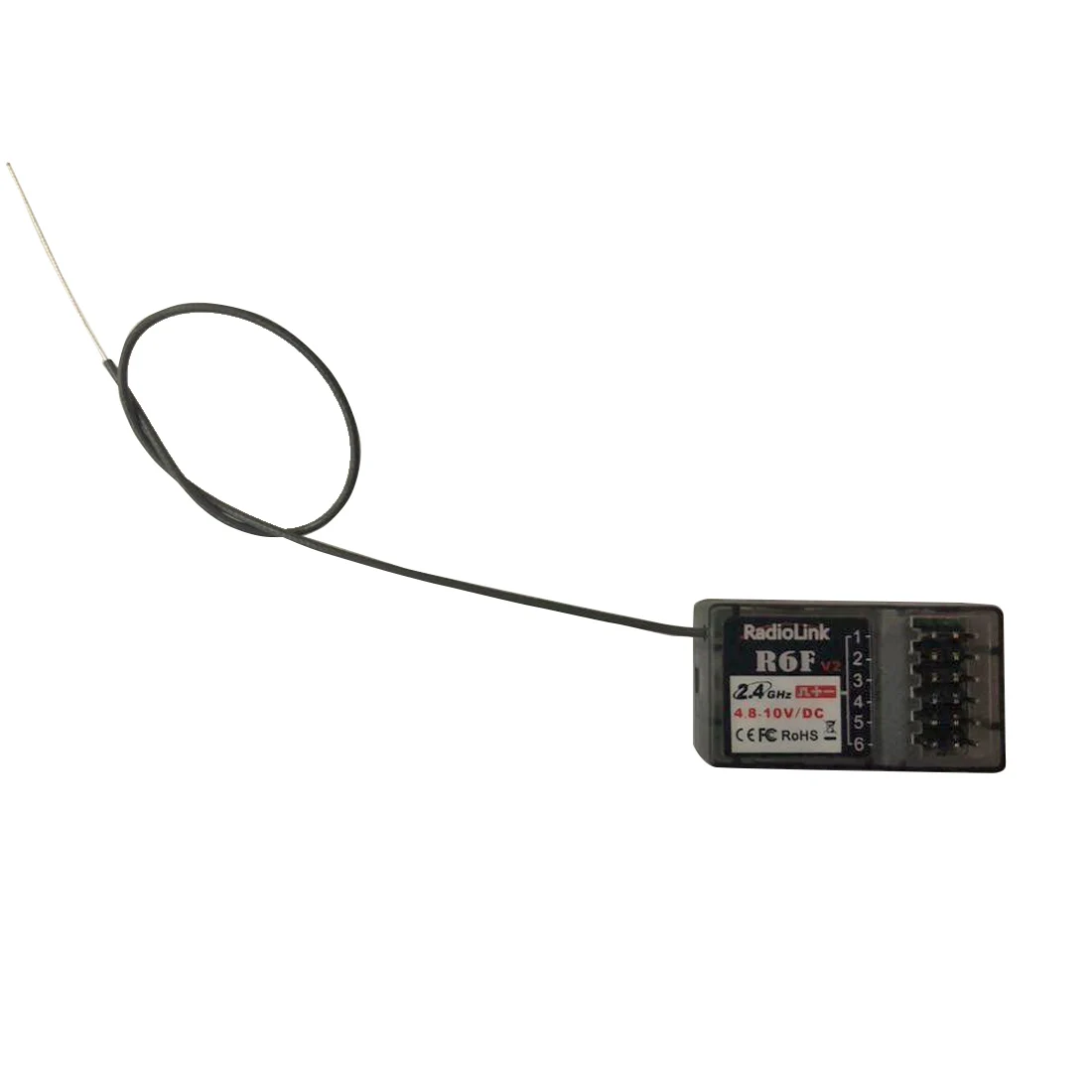 Radiolink R6F 2,4 ГГц 6-канальный приемник FHSS радио Управление Системы для RC6GS RC4GS RC3S RC4G T8FB передатчик
