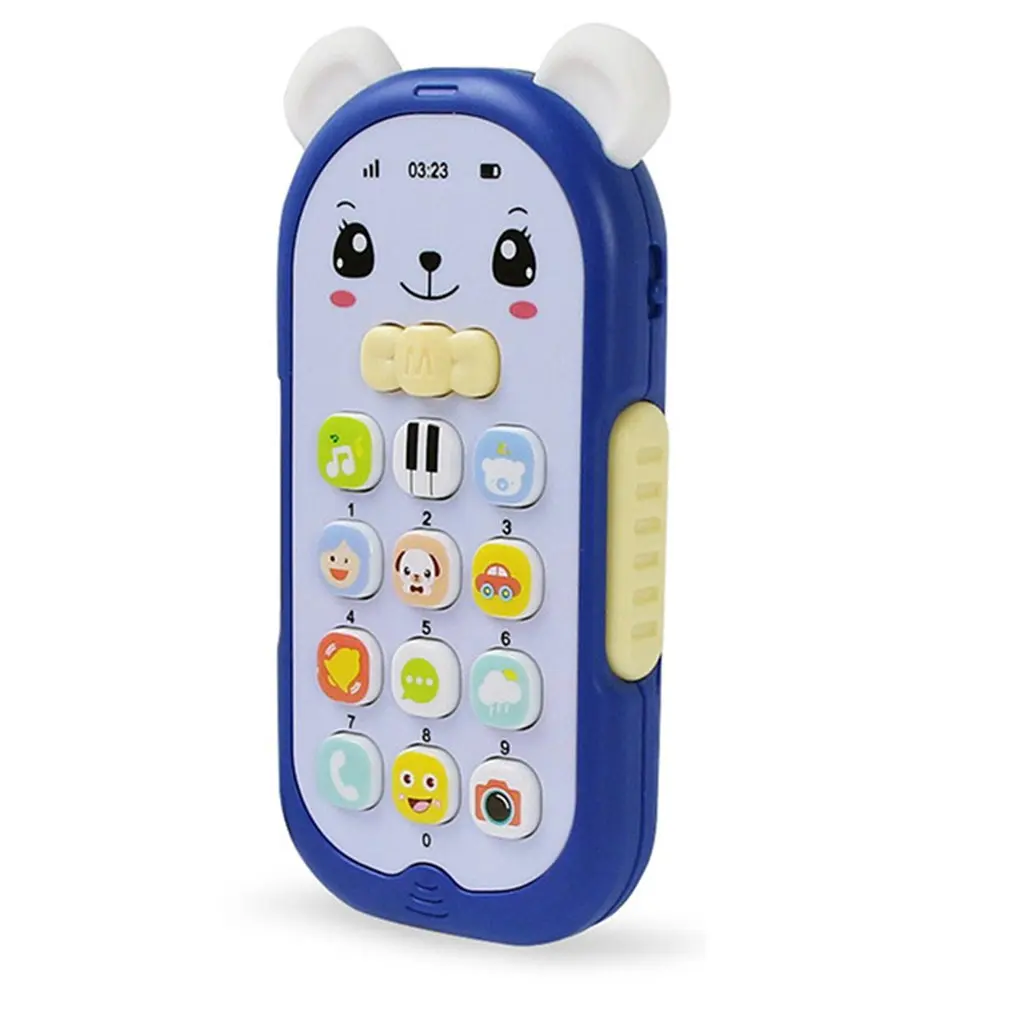 

Игрушечный телефон для младенцев, мобильный телефон, обучающая машина для раннего развития, детские подарки, телефон, музыка, электронная и...