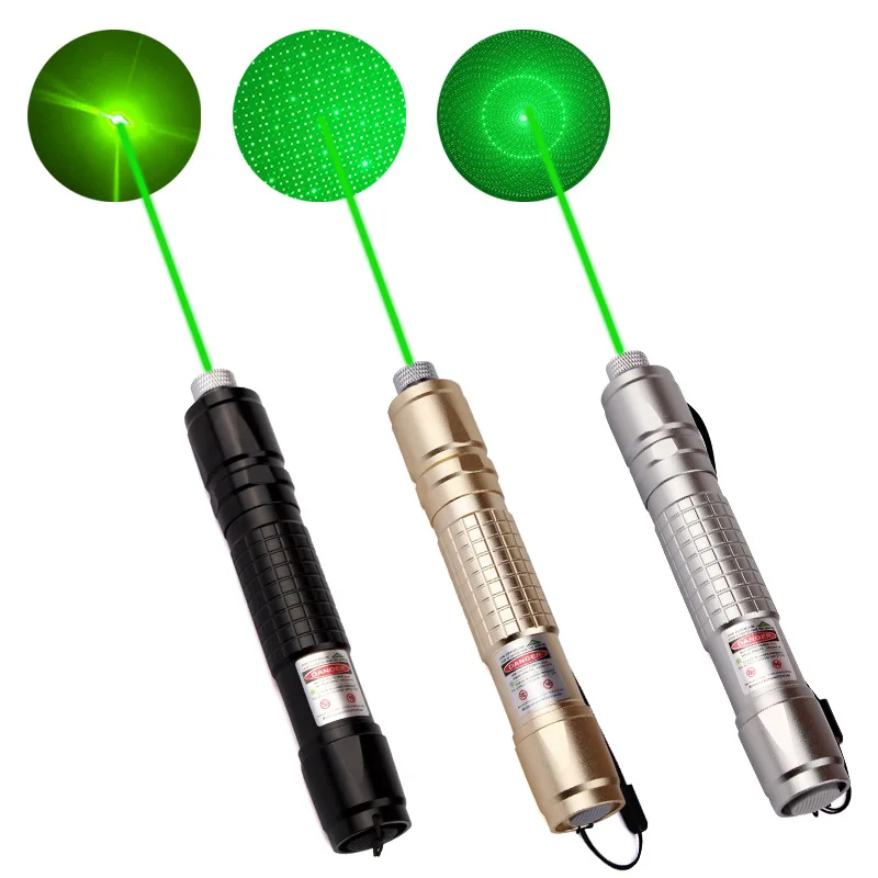 

1000MW Military Green Light Laser Pointer Pen Lasers High Power Visible Beam Ultra Bright Caneta Lazer Flashlight