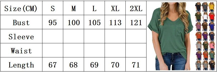 

Solid Loose Women T-Shirt Leopard Print Pocket Short Size Oversize V-neck Pullover Summer Tops Causal Simple Tees For Ladies