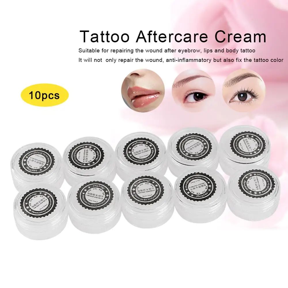 10 шт. крем для восстановления татуировок уход противовоспалительное лечение РАН
