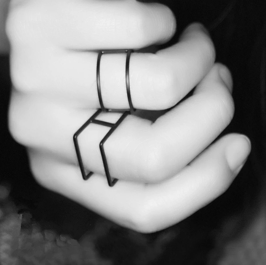 HZ 2019 Новый минималистичный полый геометрический стереоскопический круглый