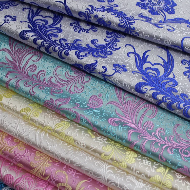 Стильное детское платье ханьфу халат крученая шелковая ткань жаккардовая парча