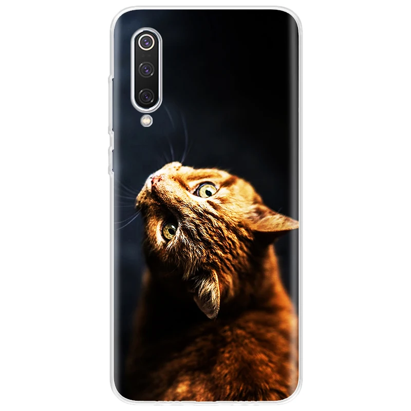 

Colorful cat Phone Case For Redmi 9A 9C 7A 6A 7 Y3 8 8A 9 9T K20 Note 5 7 8 9 Pro Max Cover For Xiaomi Poco X3 NFC M3 10T Lite C