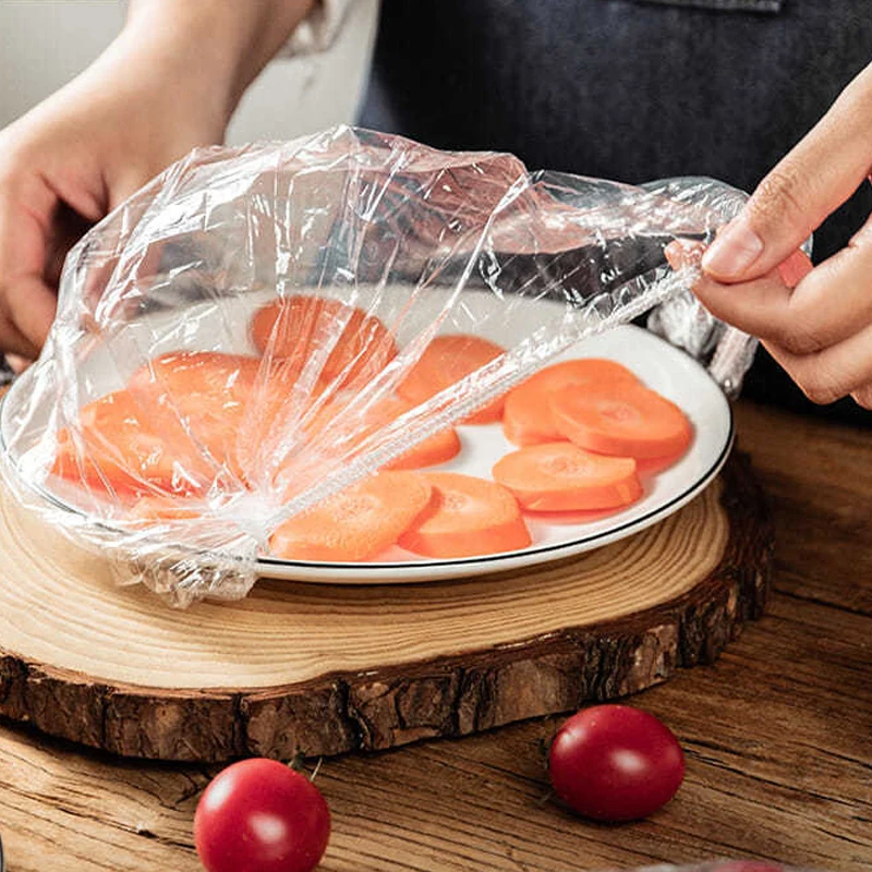 

Food Wraps Reusable Self-sealing plastic wrap cover household refrigerator leftovers bowl cover plate disposable sealed