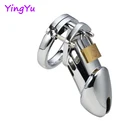 Металлический замок CB6000S Пояс верности БДСМ бондаж замок для пениса клетка для пениса секс-игрушки для мужчин