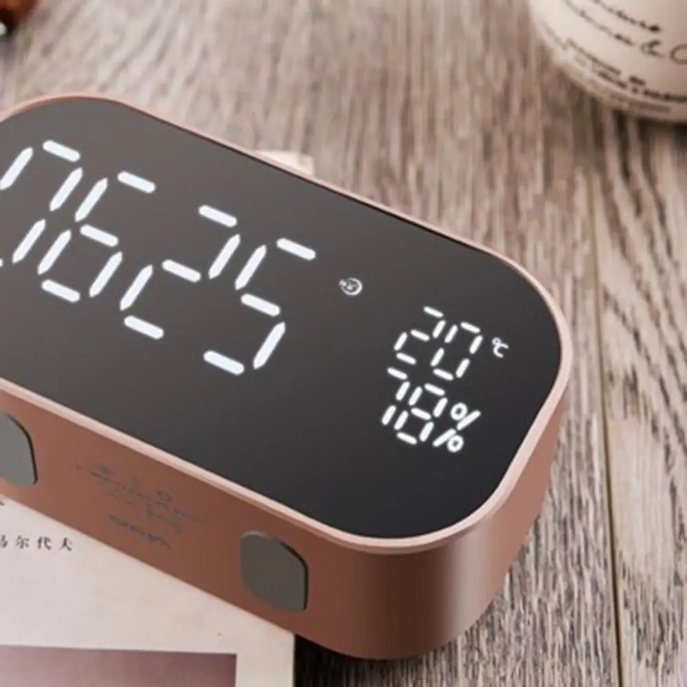 Портативный динамик беспроводной мини мобильный будильник маленький звук