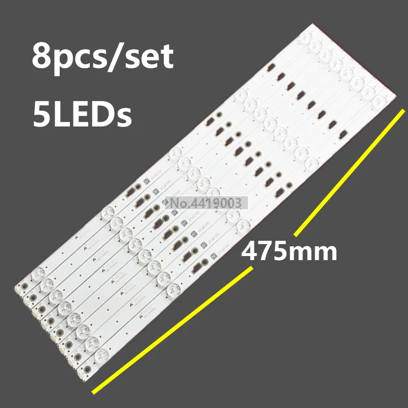 

Светодиодная подсветка для 49HR332M05A0 V3 V4 Yha 4C-LB490T-HR4 YH1 YH7 YHJ yh6 49E301 49U3600C CRH-AT493030080569QREV1.0