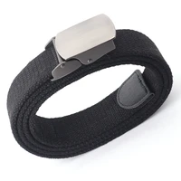 hot male tactical belt top quality 4mm thick 3 8cm wide canvas belt for men metal automatic buckle extended 160cm military belts