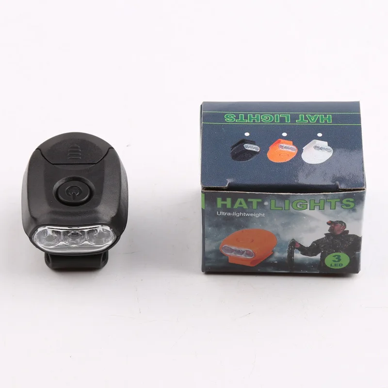 1 шт. 3 светодиодный головной убор монтируемый светильник супер яркий налобный