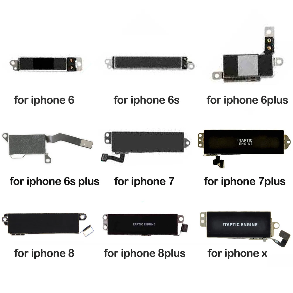 

Для iPhone 6 6S 6s plus 7 8 7Plus 8plus X запчасти для ремонта вибромотора Запасные детали