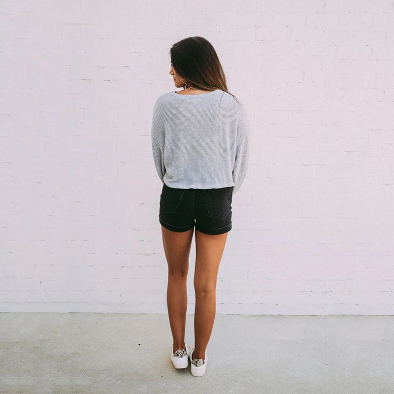 

Oversized Lantern Sleeve Knit Tops Women Spring 2021 Fashion Solid Color O Neck Blouses Ladies Casual Shirts Clothing Short Top