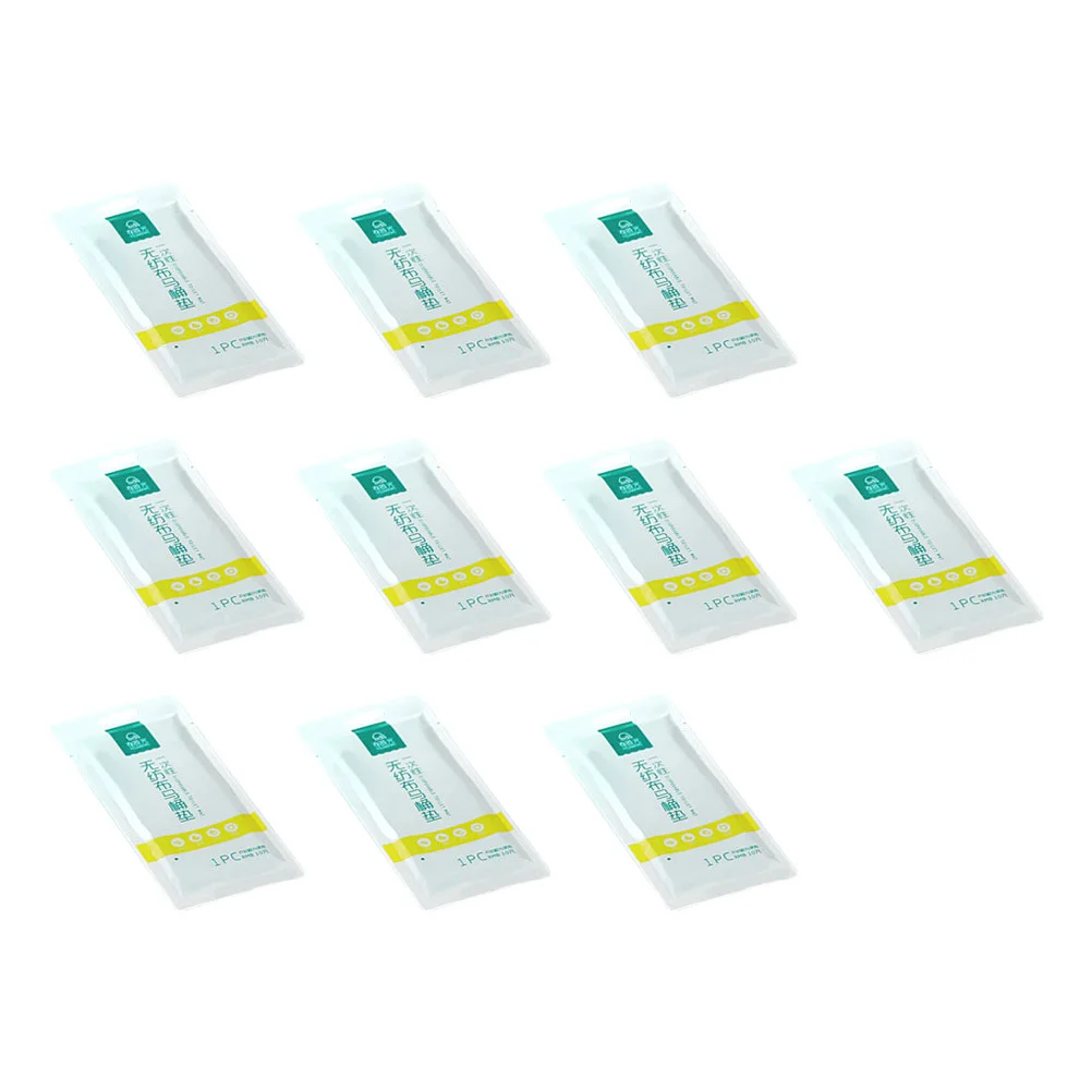 

10 шт. одноразовые нетканые подушки для унитаза, универсальные дорожные подушки для сидений унитаза