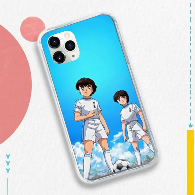 

Captain Tsubasa Football funny Phone Case for iPhone 11 12 pro XS MAX 8 7 6 6S Plus X 5S SE 2020 XR
