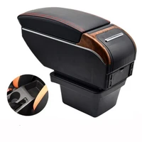 arm rest for chery tiggo 3x armrest box center console central store content box with cup holder usb interface