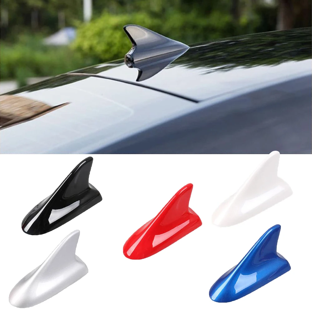 

Car Antenna Roof Shark Fin Antenna Universal For Most Auto Styling Radio Signal Aerials