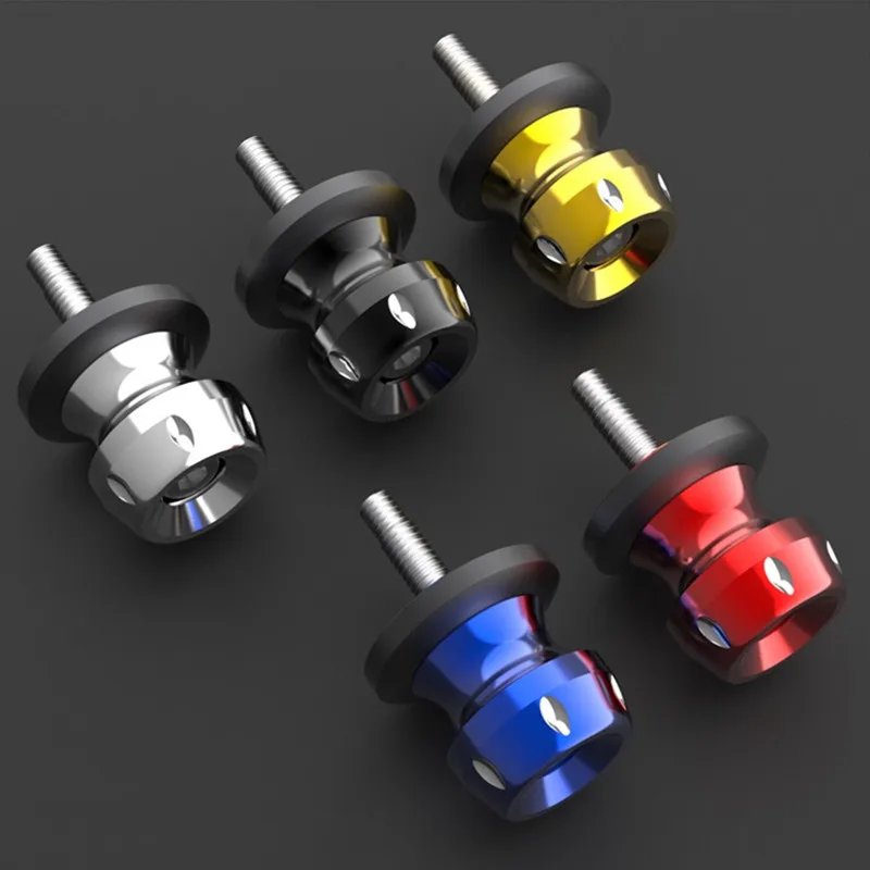 

Motorcycle Stand Screws 6mm 8mm 7colors Motorcycle Swingarm Spools Slider Stand Screws for Yamaha HondaSuzuki Kawasaki