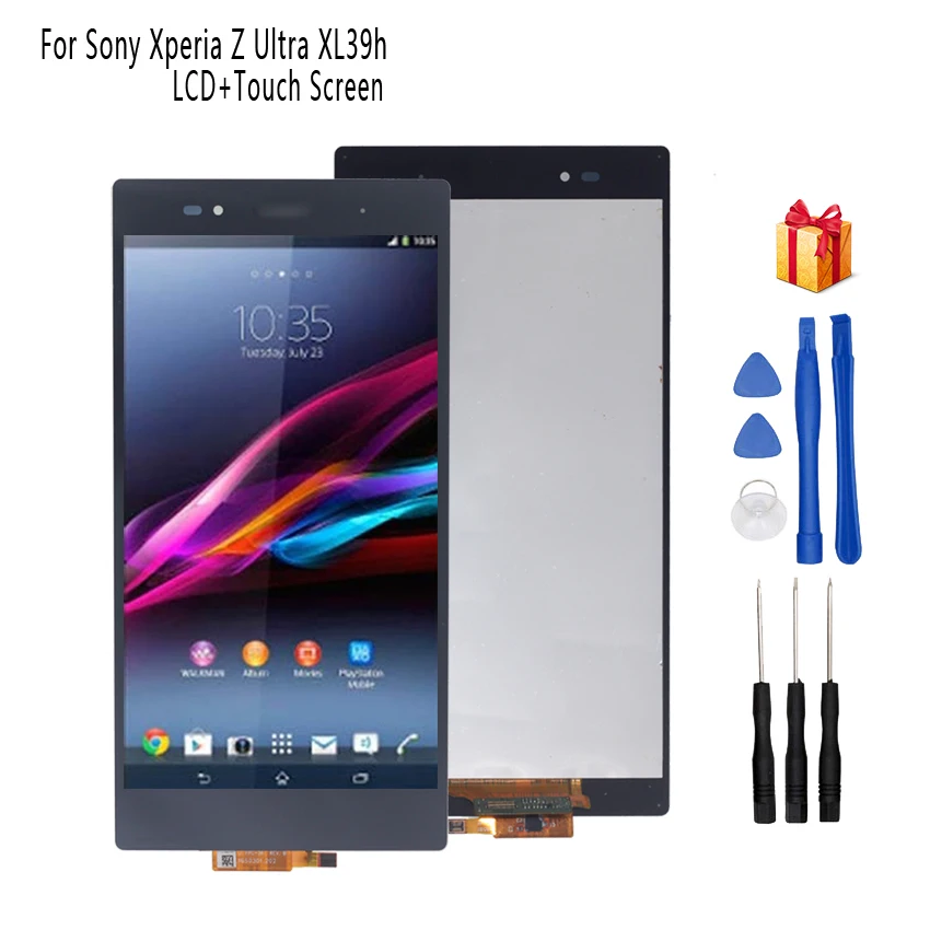 For SONY Xperia Z Ultra LCD Touch Screen Digitizer For SONY Xperia Z Ultra Display XL39h XL39 C6833 Screen LCD Display Parts