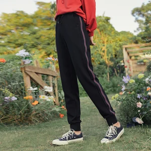 Женские спортивные джоггеры INMAN, повседневные облегающие универсальные черные брюки-султанки, весна-осень