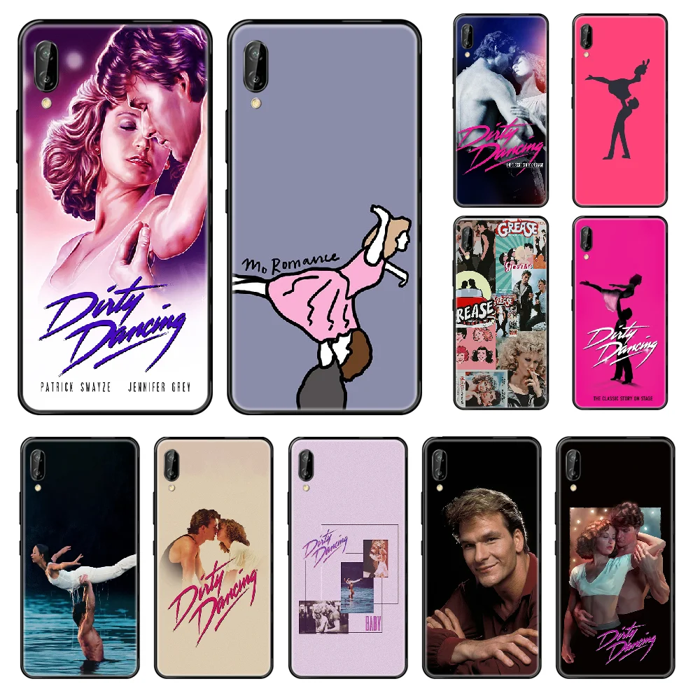 Love dirty dancing movie чехол для телефона Huawei Honor Mate 5 6 7 8 9 10 20 A C X Lite Черный 3D Роскошный с