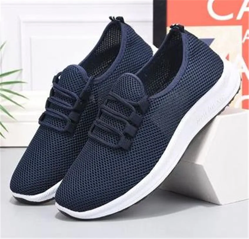 

2021 Men Running Shoes Casual Sneakers Couple Walk Breathable Outdoor Male Flats Footwear
