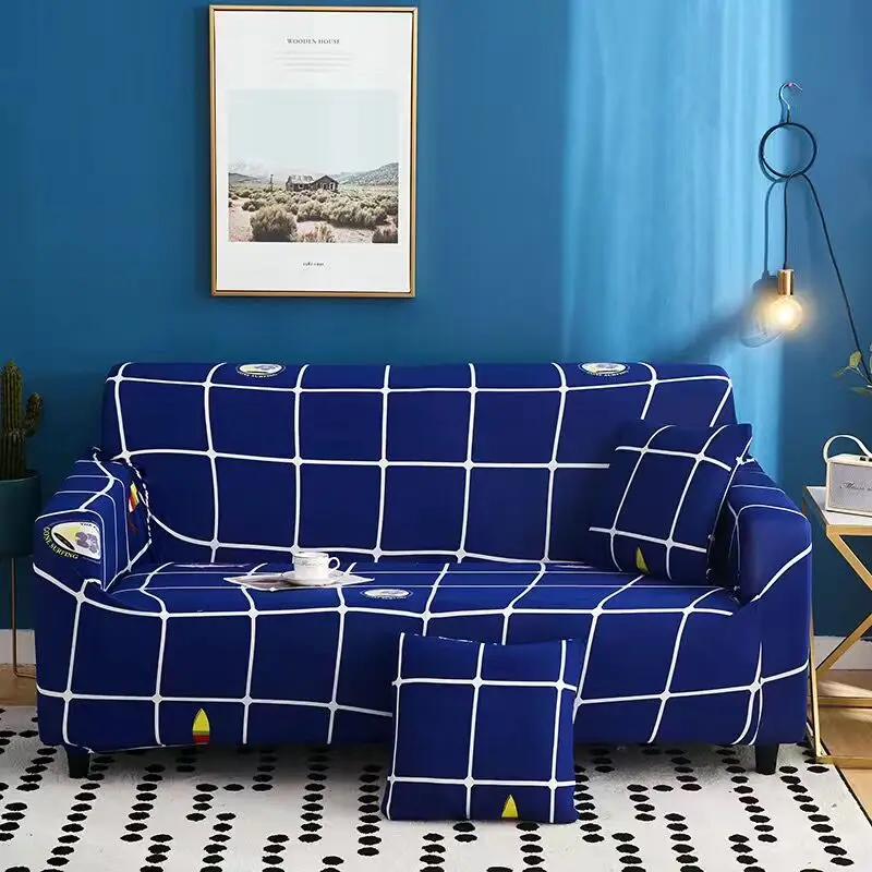 

Elastic Sofa Cover For Living Room 1/2/3/4 Seater Universal Corner Sofa Couch Covers Spandex Sofa Slipcover Home Decoration