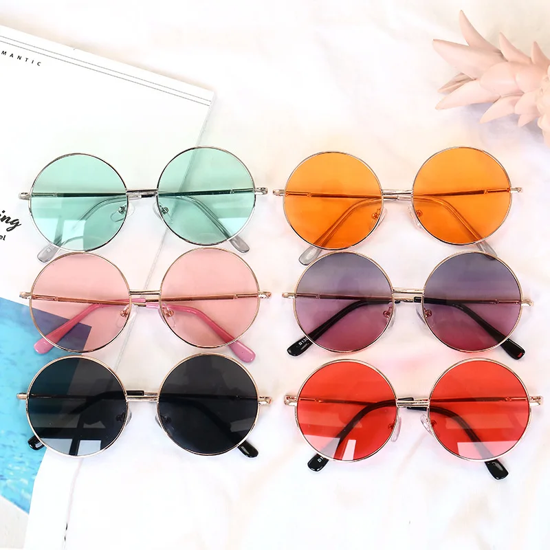 

Punk Shades Children Sun Glasses Vintage Retro Oversize Glasses Luxury Eyewear Fashion Brand Sunglass