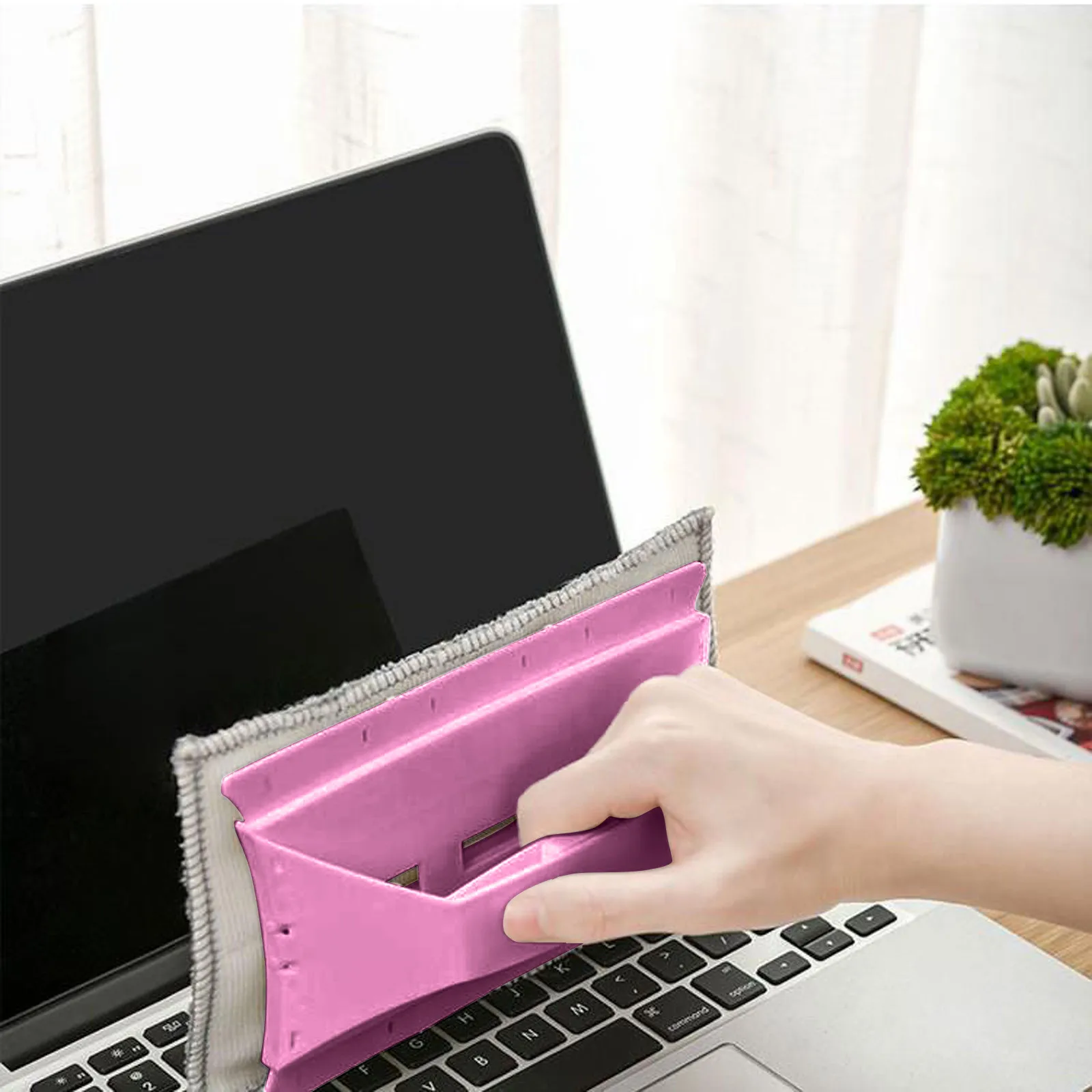 

2PCS Window Wall Recess Groove Cleaning Brush Multifunction Household Crevice Brush Groove Glass Cleaning Tools Accessories FN50