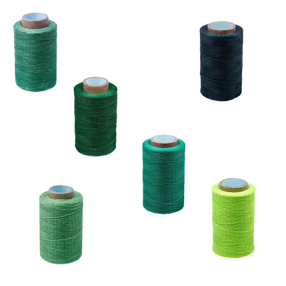 150D 250 м 1 мм набор инструментов для работы с кожей многоцветное шитье из кожи вощеная нить Тяжелая Вощеная грубая нить для взбивания