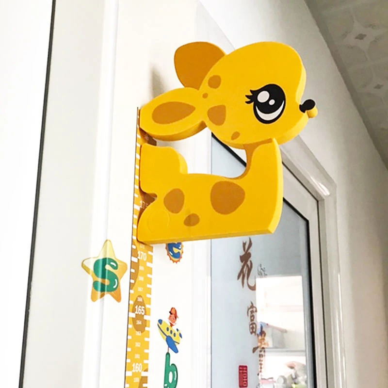 

Children 's Height Measuring Ruler Sliding Foam Material Animal With Magnetic