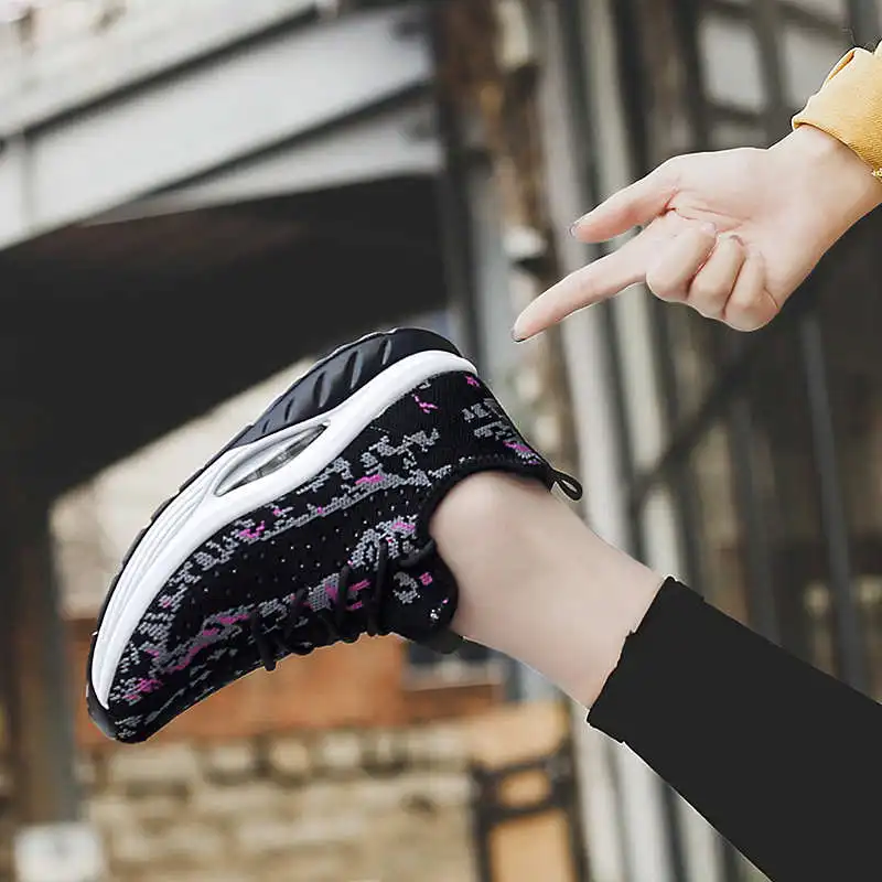 

Black Sneakers For Women Size 47 Women Platform Sport Shoes International Brand Running Shoes Sports Sneakers For Women Tennis