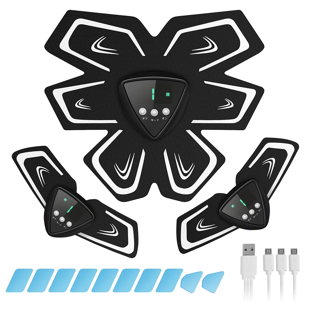 

EMS Hip Muscle Stimulator ABS Abdominal Muscle Trainer Exercise Weight Loss Relaxation Body Fitness Home Gym Workout Equipment