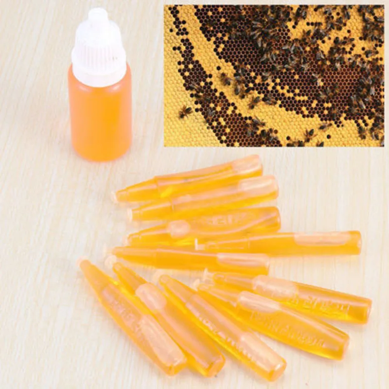 

10pcs 2ml Bee queen pheromone Bee Swarm Attractant Lures Bait Trap tool Beekeeping Hive Honey For Beekeeper garden