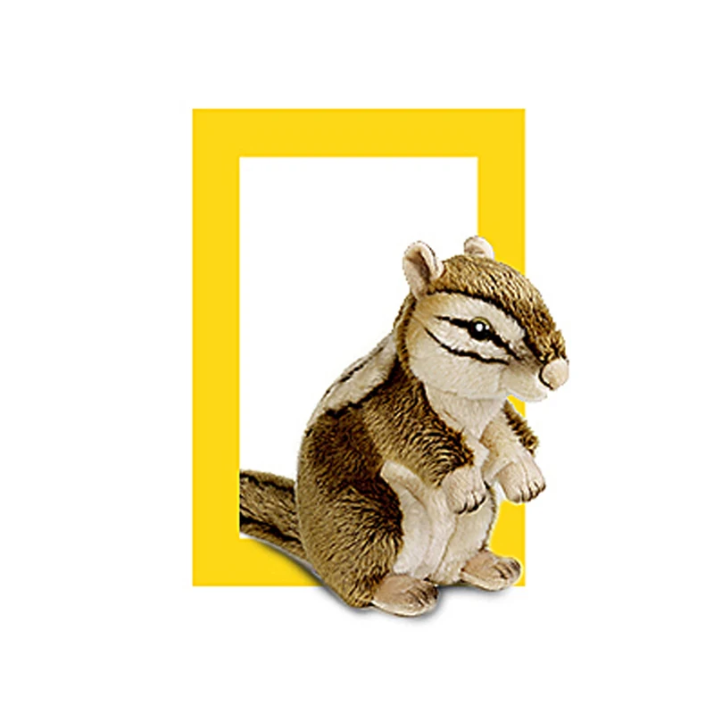 National Geographic 10 5 &quotСибирский чипманк kawaii мягкие плюшевые животные игрушки для