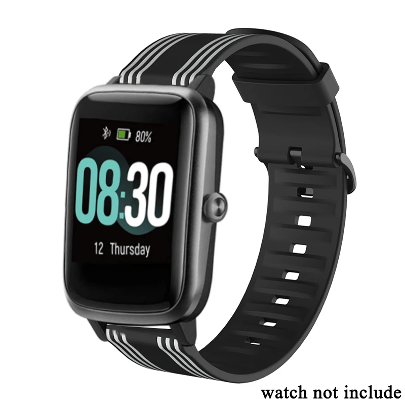 Сменный ремешок для Umidigi UWatch 3 GPS GT Band Ufit Браслет Смарт часы аксессуары силиконовый