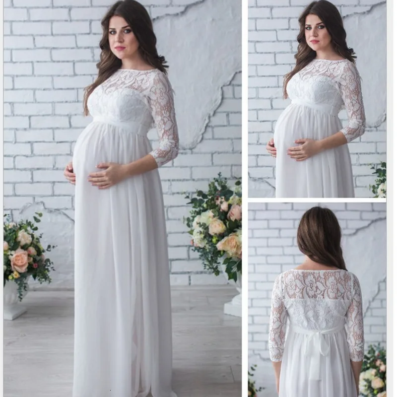 Платье для беременных костюмное платье для отдыха ортопедический пресс для беременных сексуальное платье для беременных длинное платье дл... от AliExpress WW