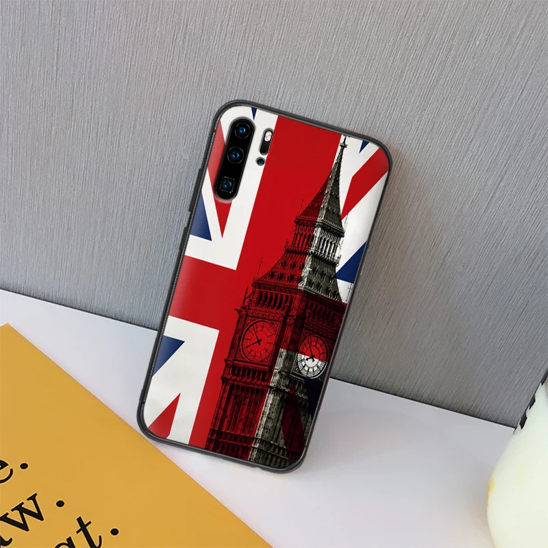 Чехлы для huawei P10 P20 2019 P8 P9 Mini P30 LITE P Smart Z 2018 Pro флаг Великобритания Лондон чехол телефона подарок|Чехлы-накладки|