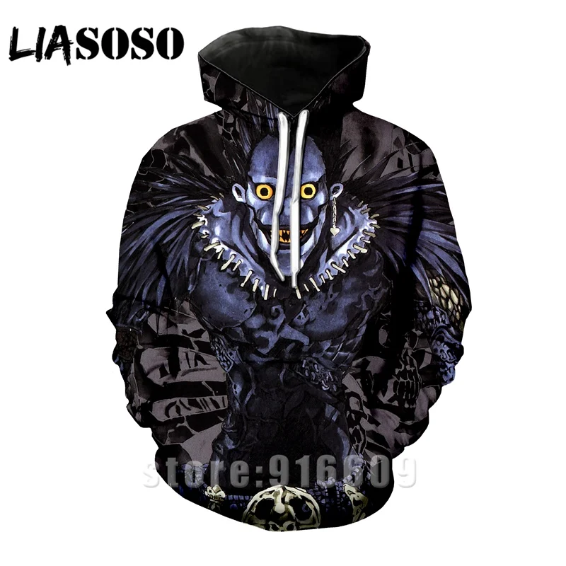 Платье с 3d принтом аниме для мужчин и женщин детские шорты куртка надписью Death Note