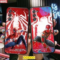 popular spider man phone cover hull for samsung galaxy s6 s7 s8 s9 s10e s20 s21 s5 s30 plus s20 fe 5g lite ultra edge
