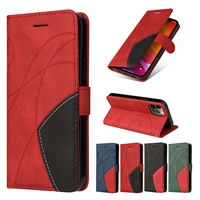 magnetic closure wallet flip case for oppo realme gt 5g a5 a9 a15 a15s a52 a72 a92 a33 a73 a93 a74 a94 a95 leather phone cover
