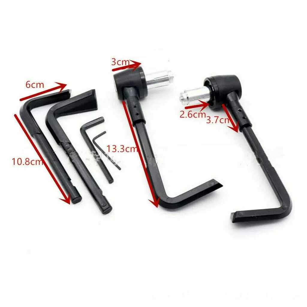 

164mm Clutch Lever Protector Hand Guards Kits HS-8 Universal Durable Parts