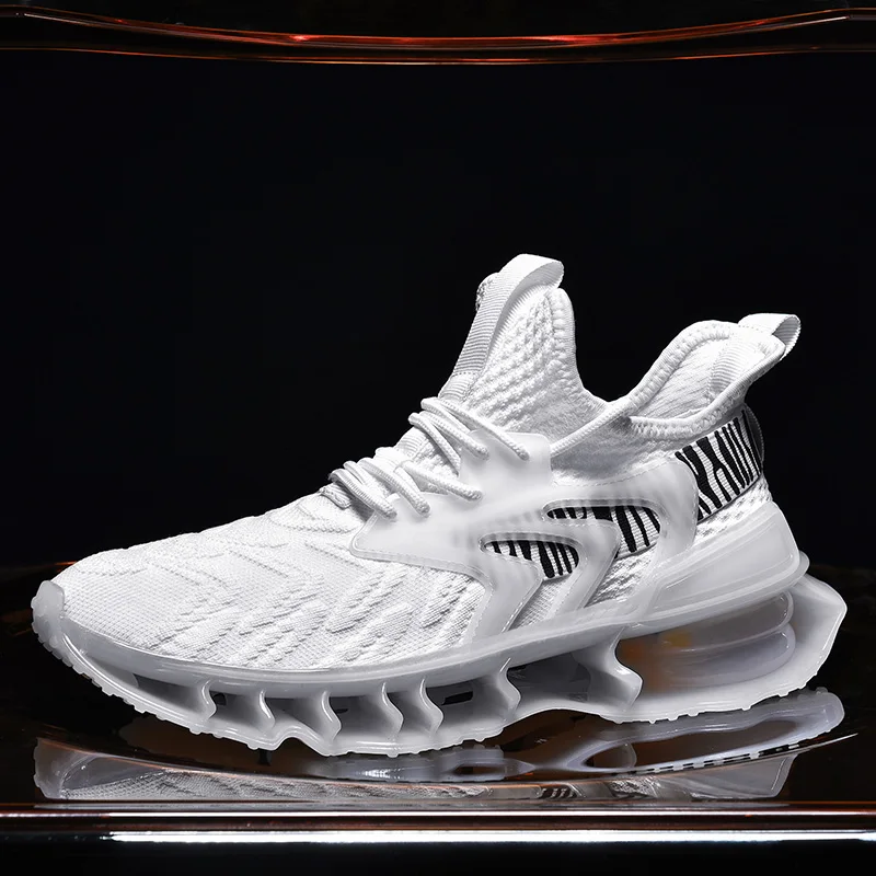 

2021 Mesh Men Shoes Breathable Mens Sneakers Trendy Lace-Up Lightweight Walking Man Tenis Shoe Big Size Zapatillas Hombre