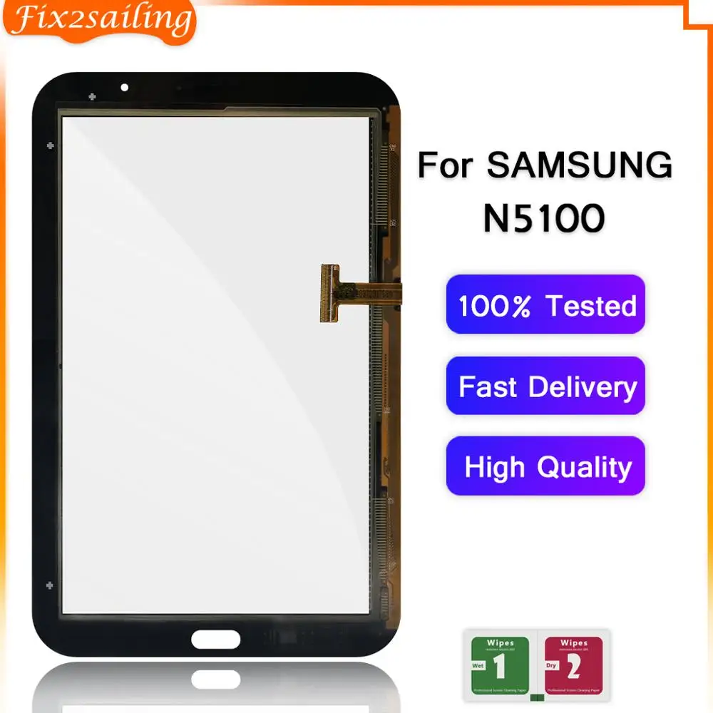 Для Samsung Galaxy Note 8 0 N5100 N5110 GT-N5100 сенсорный экран дигитайзер в сборе внешняя
