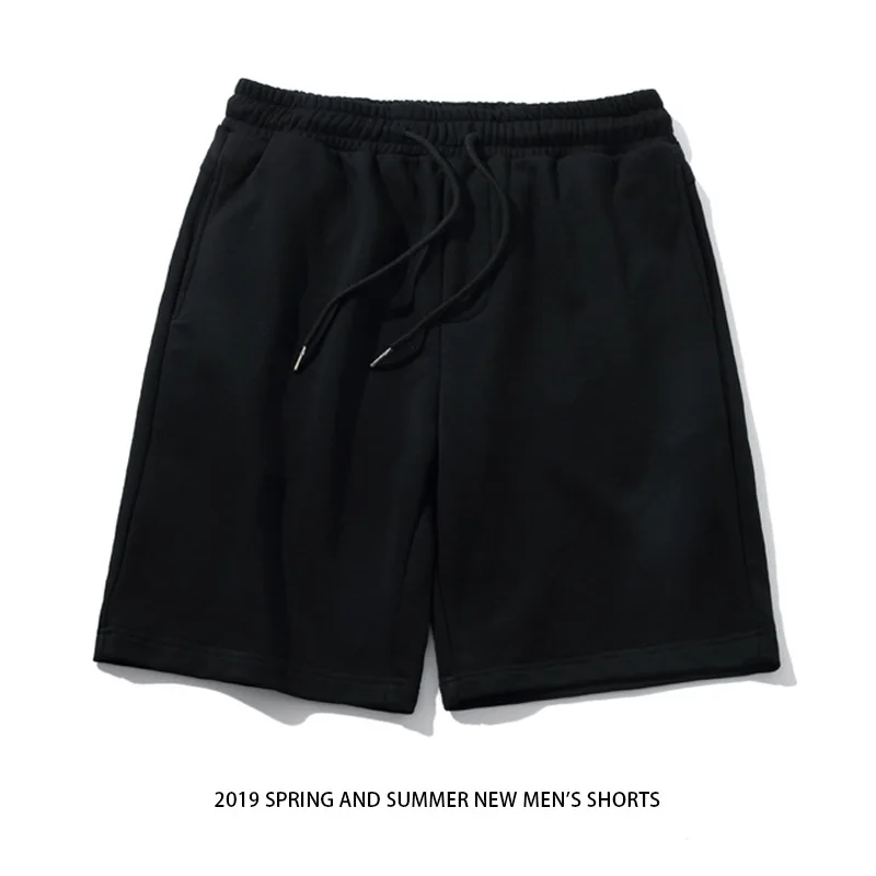 

Top Selling Product In 2021 Spring Summer New Men's Tide Brand Solid Color Casual Shorts Men's Sports Five-point Pants