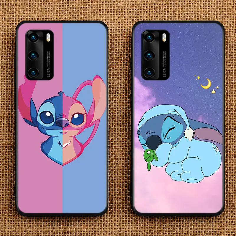 silicone cover stitch abomination little monster for huawei p 50 p40 p30 p20 p10 p9 p8 pro plus lite e mini 2017 2019 phone case free global shipping