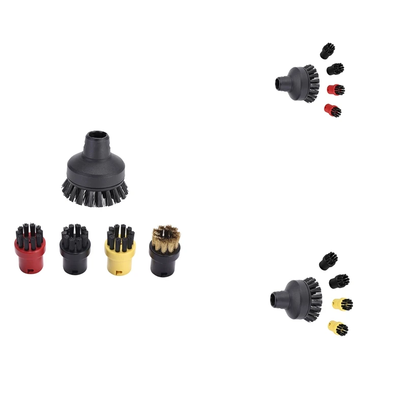 

Large Round Brush for Karcher SC1 SC2 SC3 SC4 Large Round Brush Cleaning Brush for Steam Cleaner Sweeper