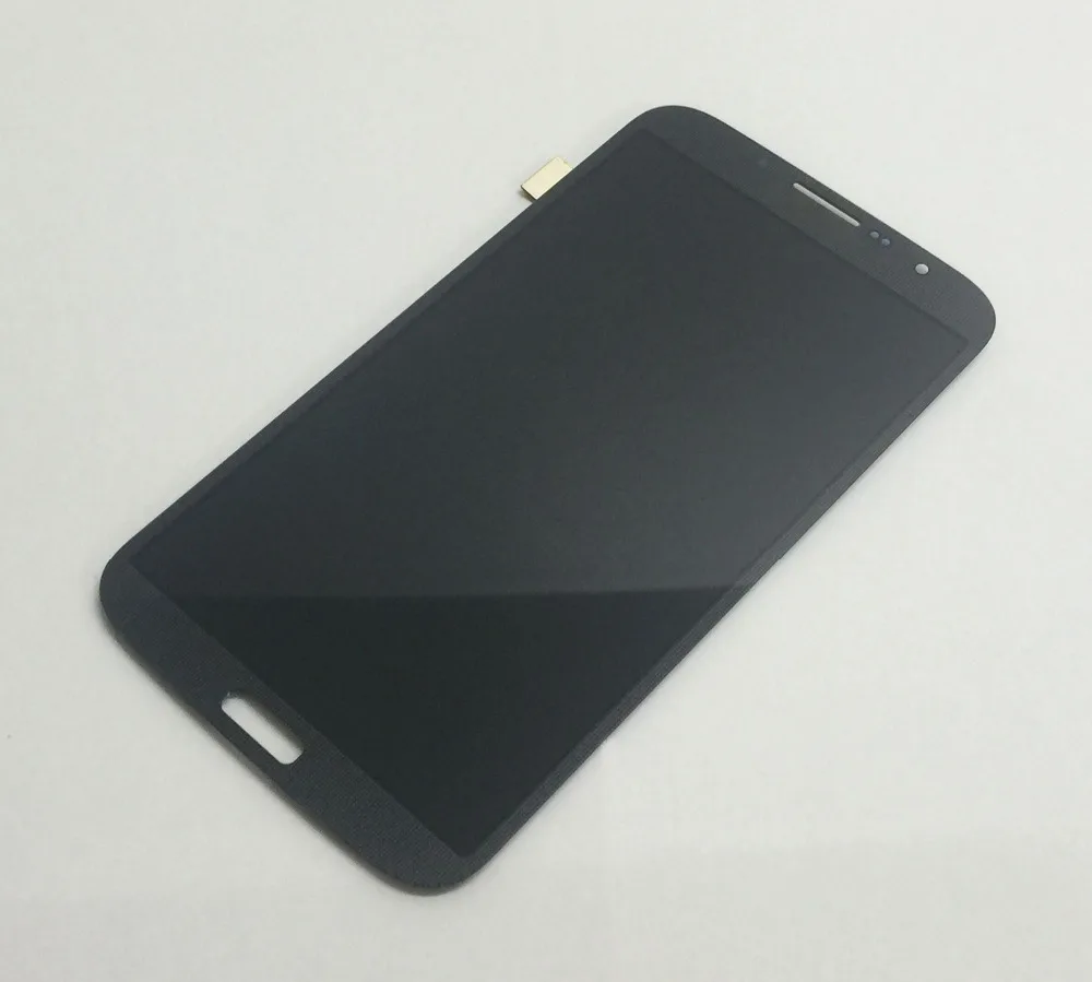 black without frame Для samsung Galaxy Mega 6,3 I9200 lcd дисплей кодирующий преобразователь сенсорного экрана в сборе Замена для i9200 i9205 lcd Рамка - Цвет: black without frame
