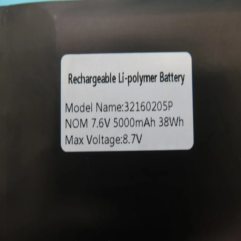 Аккумулятор для ноутбука chuwi для Lapbook Air 14 CWI529 14,1 32160205P 7,6 V 5000mAh 38Wh Новинка